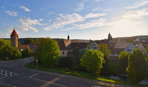 2 room apartment with EBK, balcony, parking space in Weil der Stadt