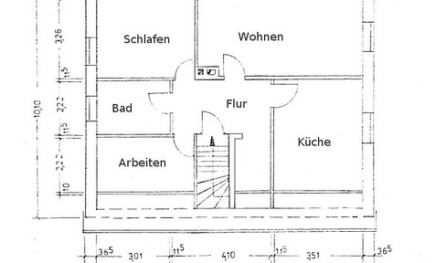 Spacious 2.5 room granny apartment in Osterrönfeld. Quiet 30 zone near the canal.