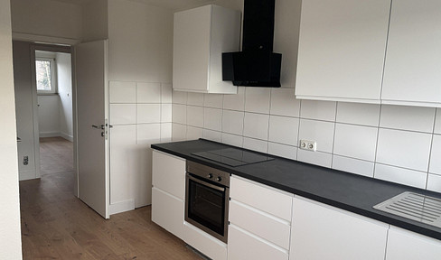 Newly renovated 4-room apartment with EBK (kitchen)