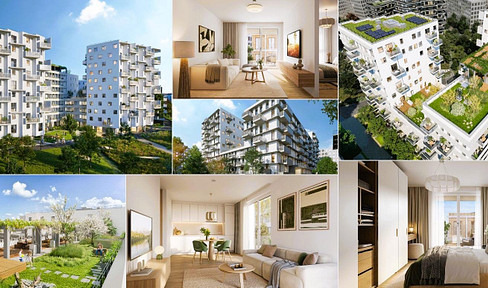 Student flat share - room in a modern new-build flat share in the exclusive Park Flats, 1030 Vienna