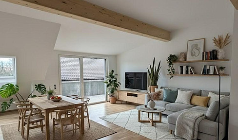 Wohnen mit Wohlfühlfaktor: Moderne 2-Zimmer-Wohnung in Erdmannhausen