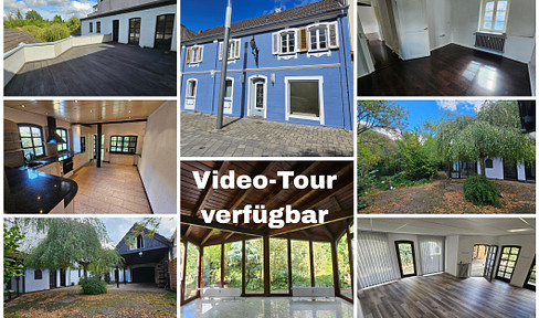 Einzigartiges Wohnhaus mit großem Garten in Fußgängerzone