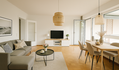 Schöne 3 Zimmerwohnung in Germering, 2 Balkone,Tiefgarage und Keller