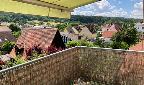 Fantastic apartment with sunny balcony and top location in Forchheim-Burk