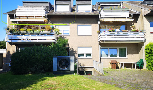 Light-flooded 2-room apartment with balcony, garden and cellar in a modern house. house centr. in Neuss-Hoisten, near Düsseldorf