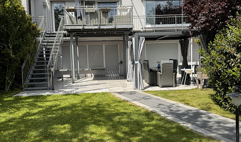 Spacious 4-room apartment with garden & south-facing terrace in a central location in Lünen-Brambauer