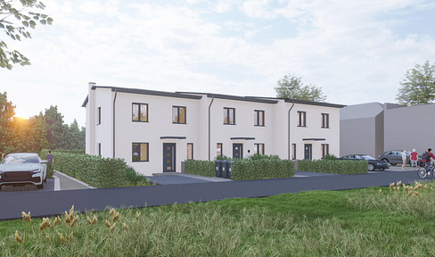 New build first letting: Terraced house 15 minutes to Rostock - quiet living near Satow!