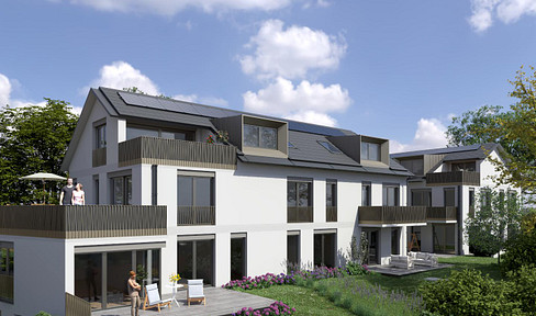 The perfect roof terrace apartment - new build - quiet location in Grafing near Munich