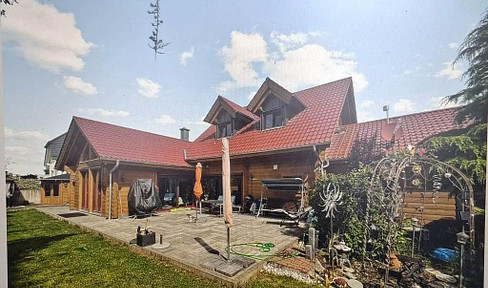 Massiv Holzblockhaus