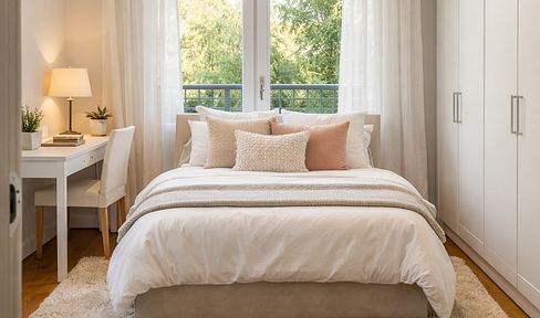 42,000 € cold rent p.a. completely refurbished, furnished & rented 5-bed flat share in Bogenhausen/Johanneskirchen