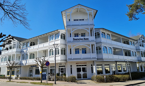 Gehobene Personalwohnung im Herzen von Binz - nur wenige Schritte vom Strand