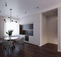 Bright and modern city apartment, 2 rooms, first occupancy