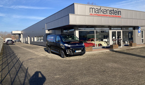 Produktionshalle Gewerbehalle Alsdorf Gewerbegebiet Schaufenberg