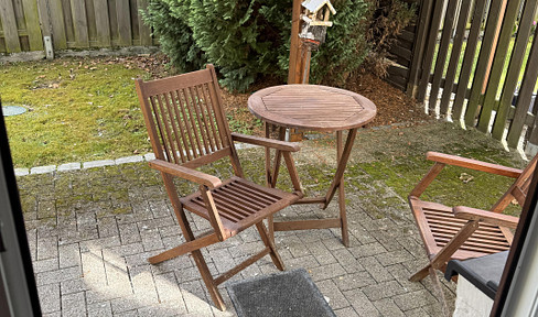 Charming, accessible 2-room ground-floor apartment near the university.