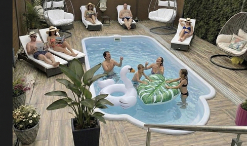 Ideal für Firmen & Monteure – 4 Einzelbetten – Highspeed WLAN