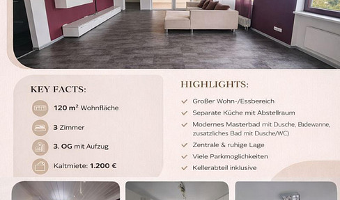 🏡 120 m² apartment for rent in Enkenbach-Alsenborn - ideal for families, expats & professionals