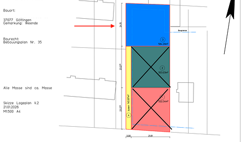 Seltene Gelegenheit - Baugrundstück in Göttingen Weende