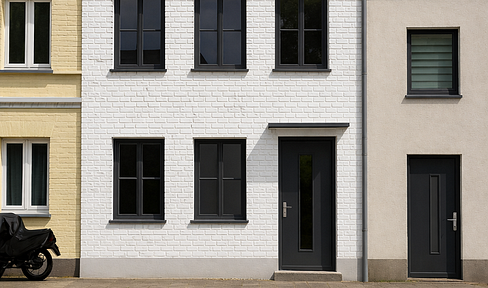 Modern elegance in 4 rooms - energy-efficiently renovated mid-terrace house near the old town