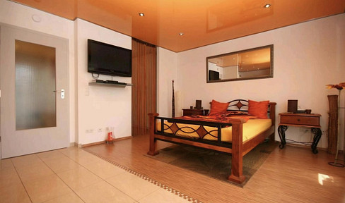 Mediterranean-style apartment with open kitchen and underground parking space