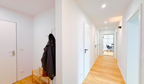 Modern, fully renovated 3-room apartment in Altötting – brand new and commission-free.