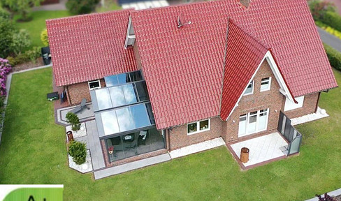 A+ EFH with 205m², PV, storage & heat pump in Wiesmoor!  Sustainable & modern!