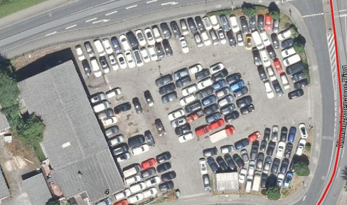 AUTOHAUS CA 4000 QM + 400 QM HALLE LAGER LOGISTIK GEWERBE GEWERBEFLÄCHE FREIFLÄCHE