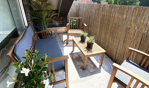 Schöne Aussicht - 3 Zi-Wohnung mit Balkon und EBK im 3.OG