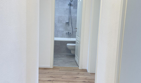 3-Raumwohnung mit EBK - Erstbezug nach Sanierung in ruhiger Seitenstraße