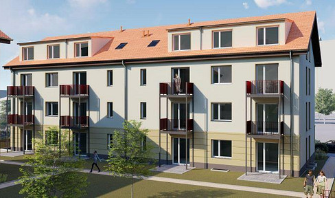 3 room apartment with EBK and terrace on the edge of the village center Alt Marzahn