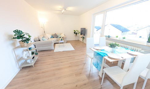 FREE OF PROVISION: First occupancy after complete refurbishment - Modern 3-room apartment, parking space, cellar