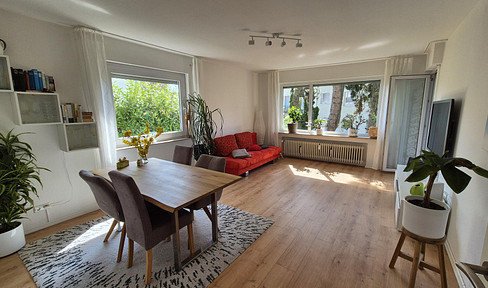 Bright, 3-room apartment located at the edge of a field | South-facing balcony | Smart home features | Option for a garden.