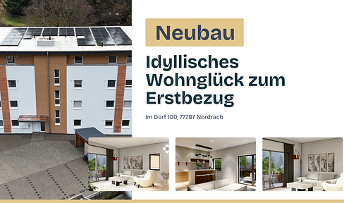 Idyllic living happiness for first-time occupancy: Stylish 3-room apartment awaits!