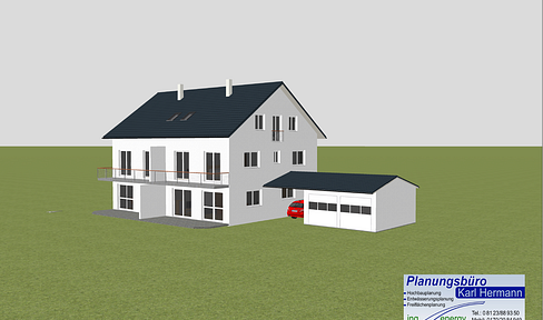 Attractive building plot in Eichenried - flexible building options