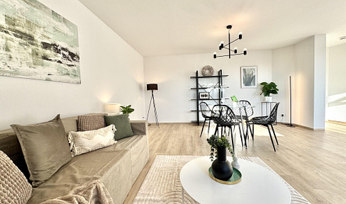 Sofort einziehen! Modernisierte 3-Zimmer-Wohnung in Friedrichsthal. Balkon & Stellplatz inklusive.