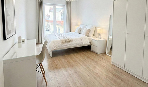 WG Luxus Neubau möbliert Balkon Fußbodenheizung MwSt ausweisbar