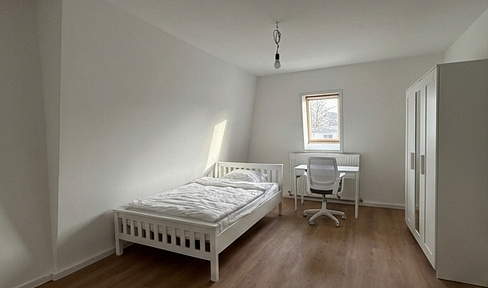 5 furnished rooms in a new shared flat for 5 people