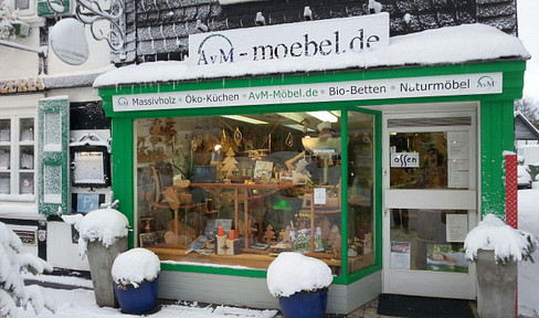 House with idyllic apartment and store in Witzhelden