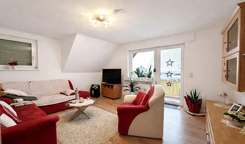 Modern & quiet: 3-room apartment with balcony in Sohren from 01.05.26