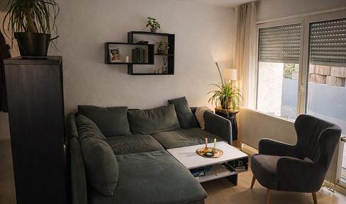 Attraktive 3,5-Zimmer-Wohnung mit Terrasse & Gartenanteil in ruhiger Lage von Dannstadt