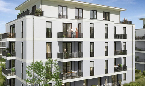 Modern new-build apartment with balcony in the green corner of Reinickendorf