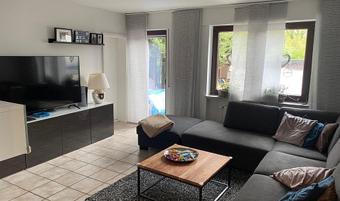 Registration closed! 3.5-room ground floor apartment with terrace, garden shed, and access to the garden.