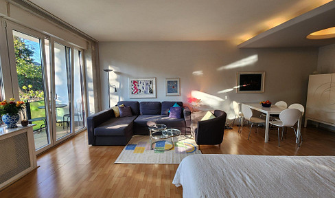 Interbau-era garden jewel in Wilmersdorf: southwest, quiet & commission-free