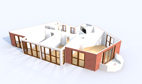 Repräs. 4Zi-Whg hell und individuell in S-Bahn u. Main-Nähe, 127 qm, BLk, ruhig, barrierefrei,