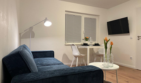 Nice newly renovated and furnished 2 room apartment Ahrensburg/Hamburg