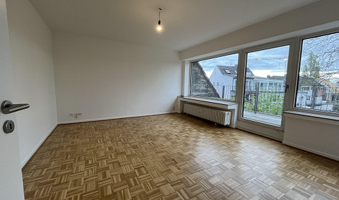 Über 90 qm, Top Lage, Sackgasse, Hafennähe, Blick auf den Rheinturm