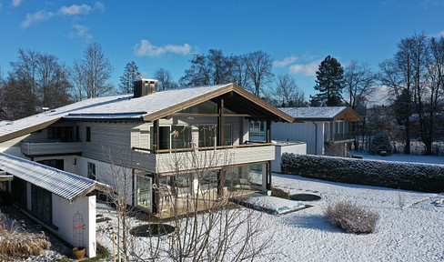 THE dream apartment south of Munich 150 m² with pool and garden