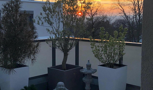 Penthouse apartment with panoramic views in a central location in Wiesbaden-Nordost