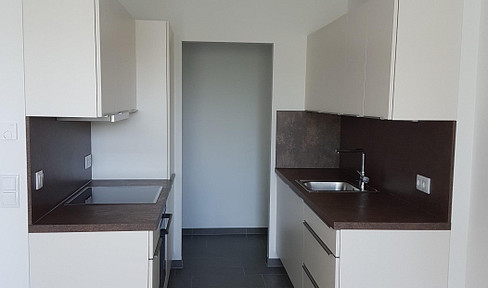 Commission-free 2-room apartment in a traffic-calmed green area of Aspern