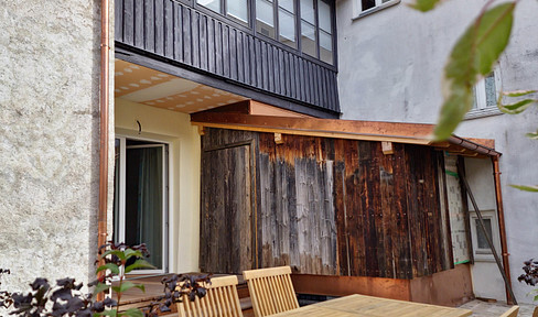 Die Aussergewöhnliche: 2 Zimmer möbliert mit Garten in der Altstadt von Bad Tölz