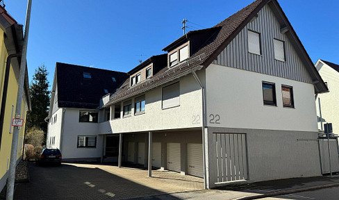 3-room maisonette condominium in Neuhengstett Comfortable living with a view of the countryside!